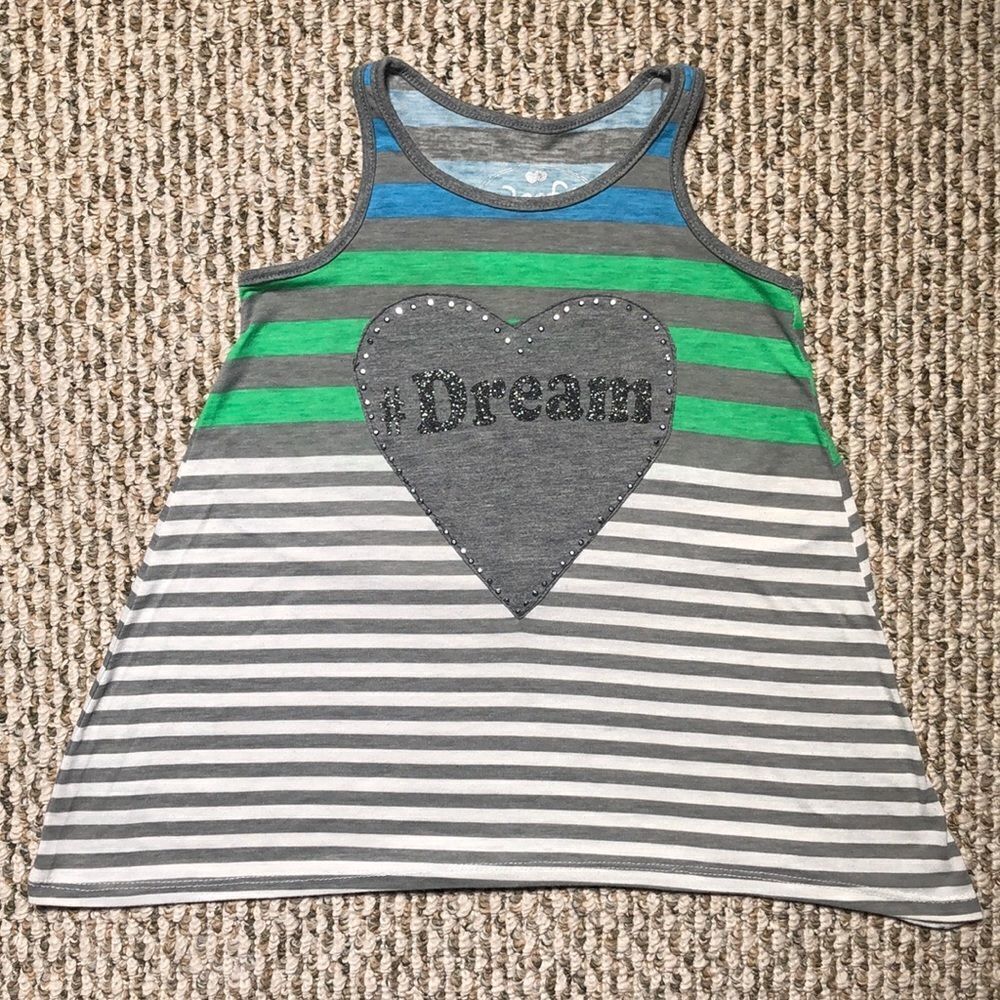 Vintage 2000’s Distressed #Dream Flowy Tank | XS/6X